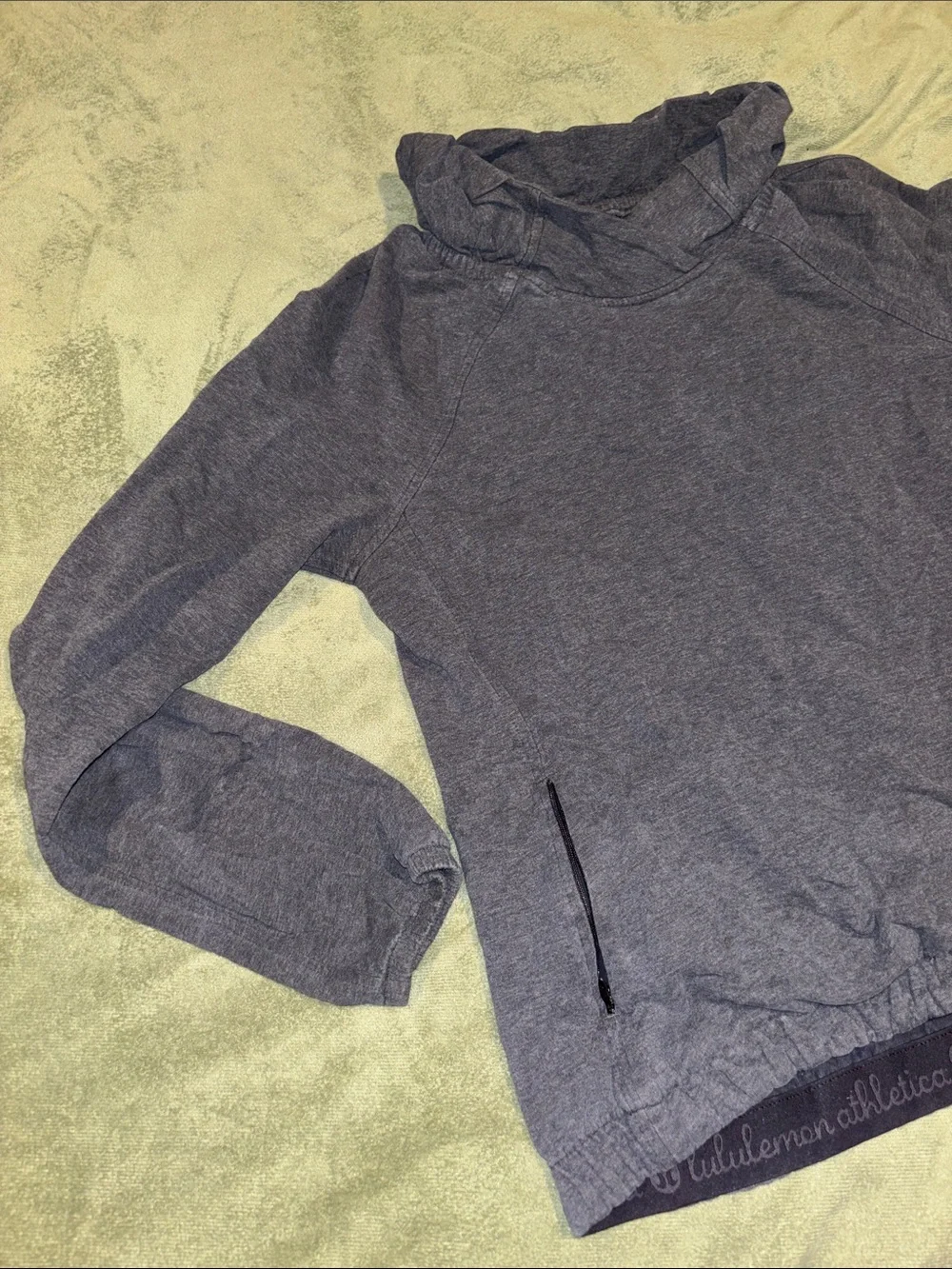 lululemon grey cowl neck Sweater Pullover - Casual Lightweight